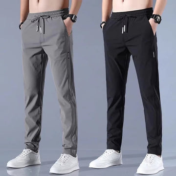 CottonLycra 2-Pack: Comfortable Track Pants for a Stylish Active Lifestyle - Buy 1 Get 1 Free
