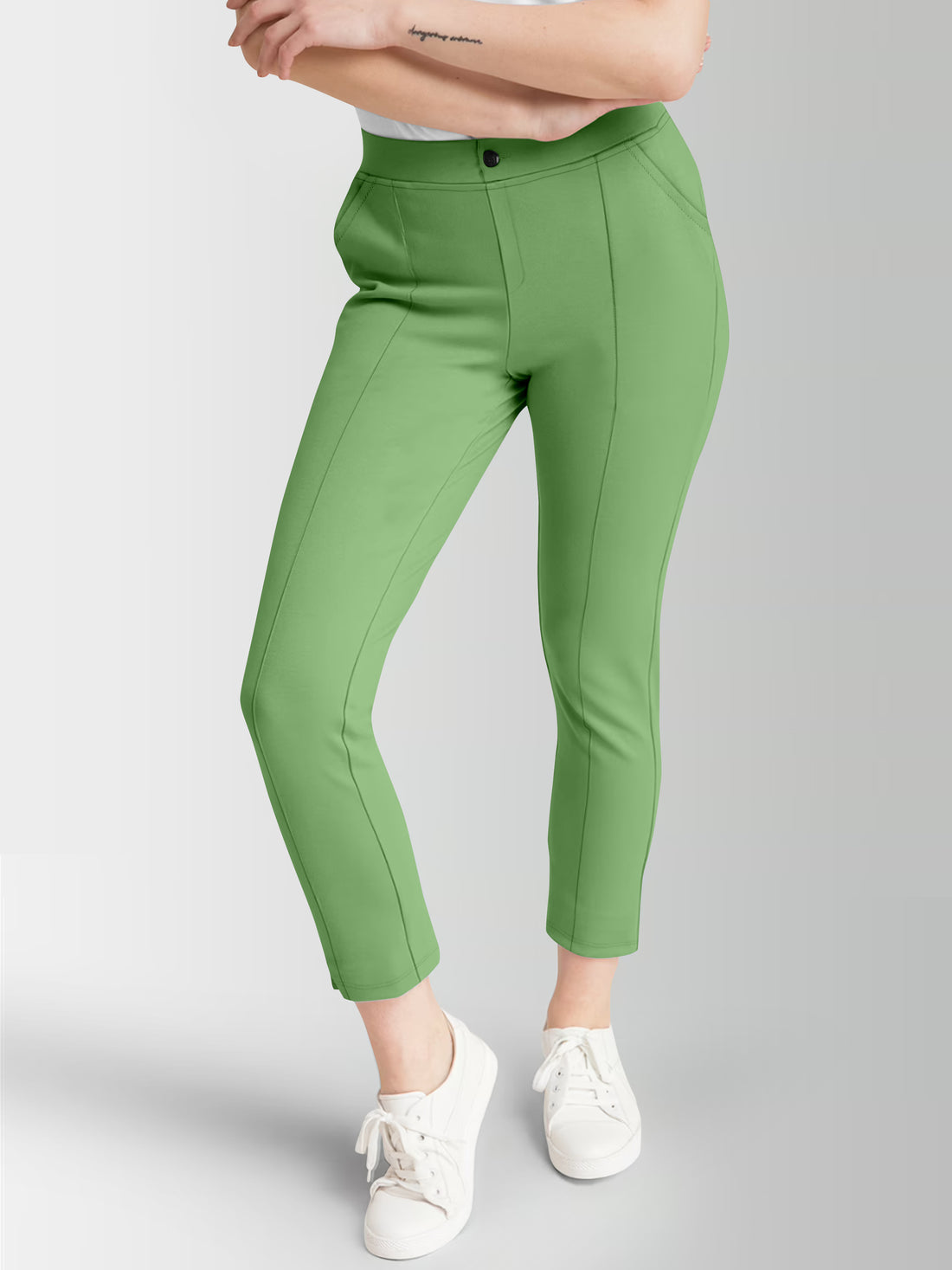 Women's Pista Skinny Fit High Rise Clean Look Regular Length Stretchable Trouser.Track Pant.Jogger.Pant.Body Fit Pent.Formal Trouser.