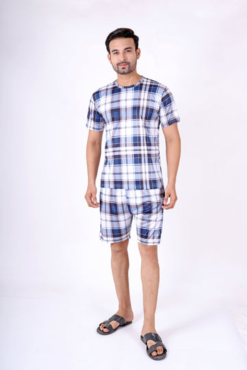 Comfort and Character Combined men's printed nightwear.ND-8001