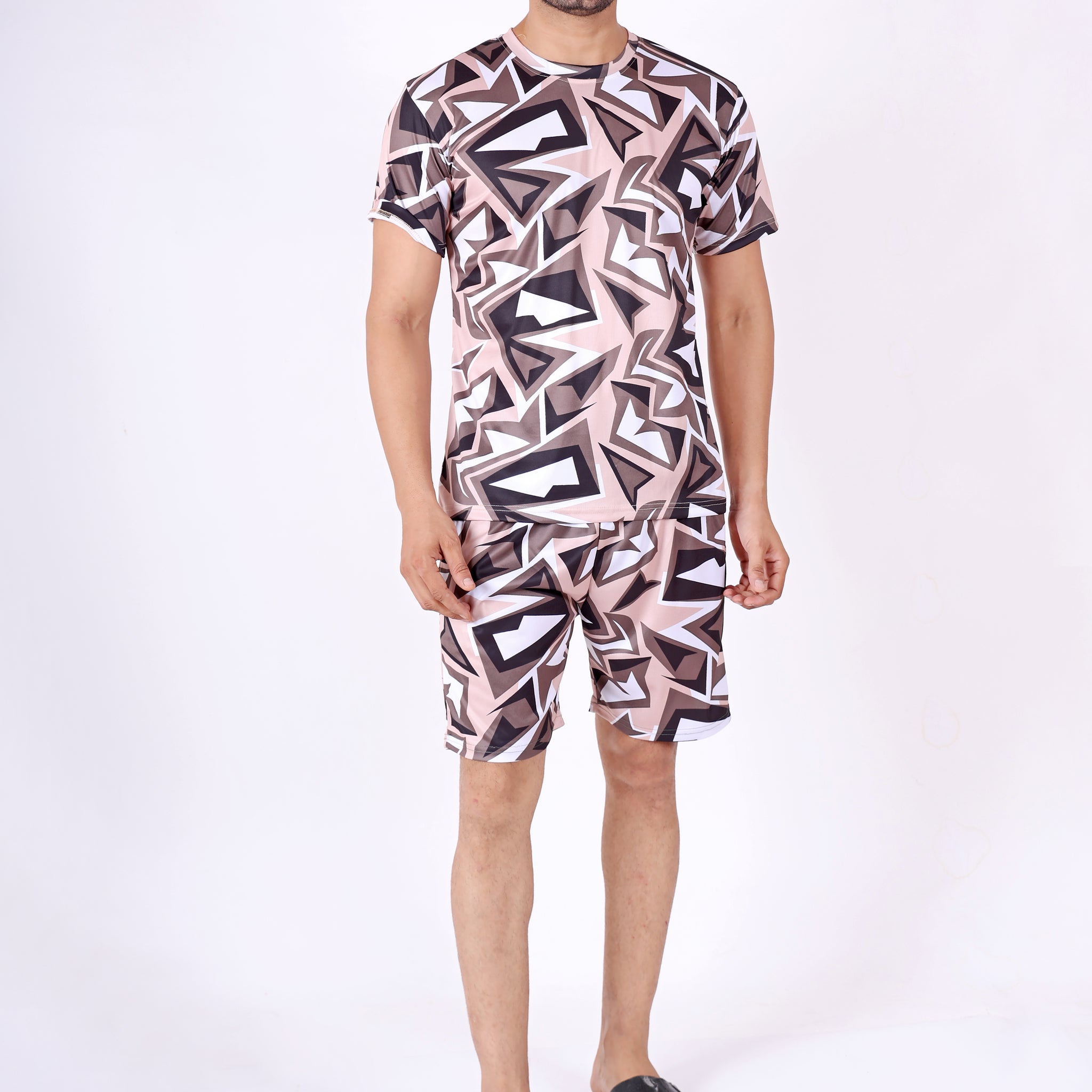 Comfort and Character Combined men's printed nightwear.ND-8002