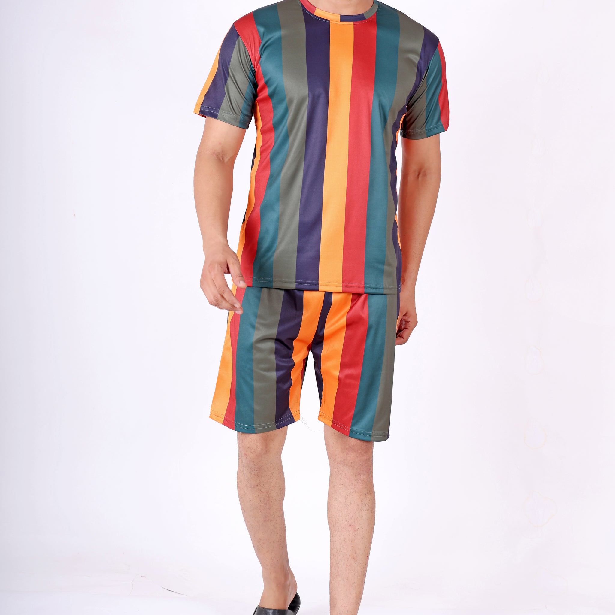 Comfort and Character Combined men's printed nightwear.ND-8003