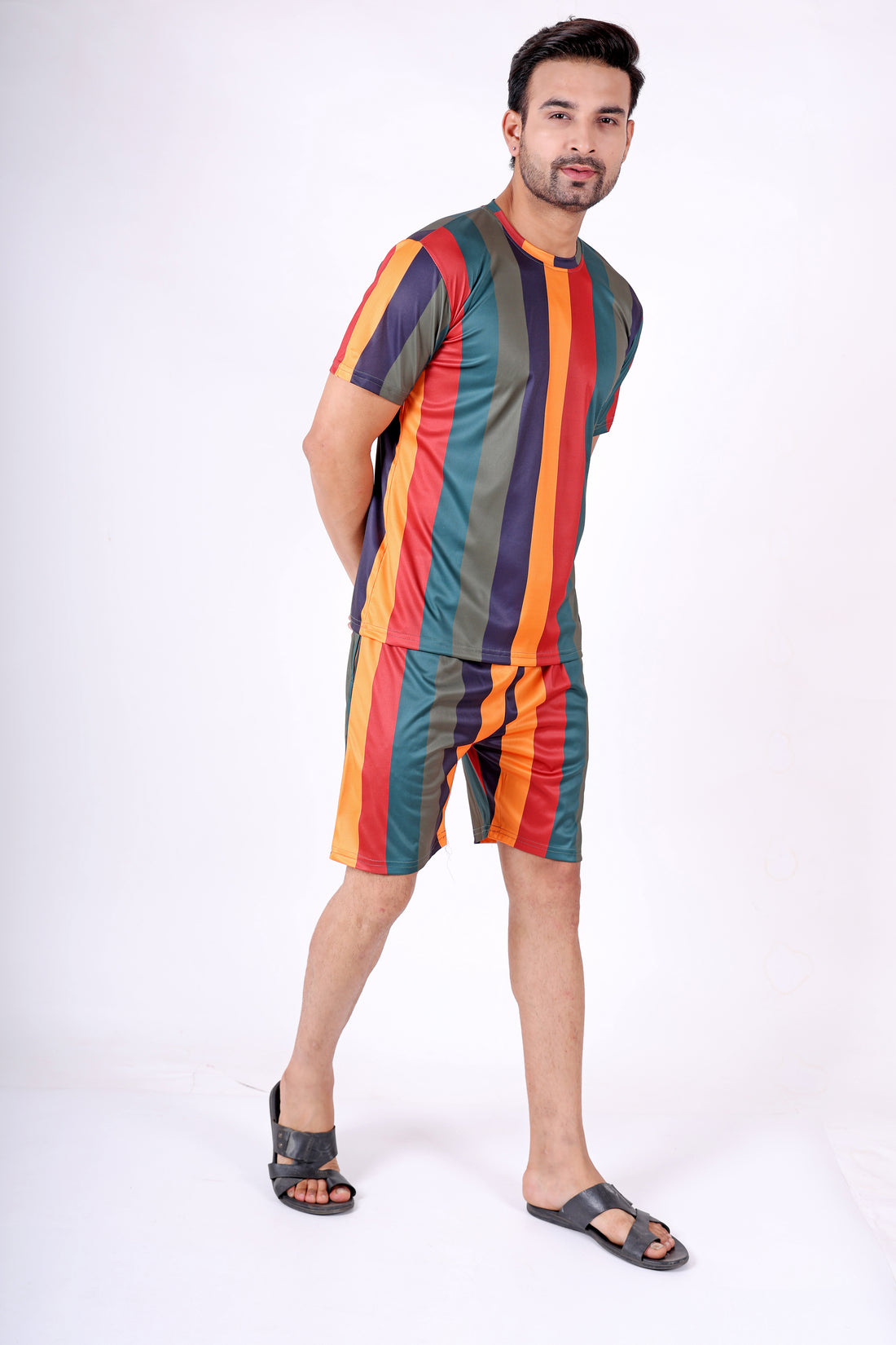 Comfort and Character Combined men's printed nightwear.ND-8003