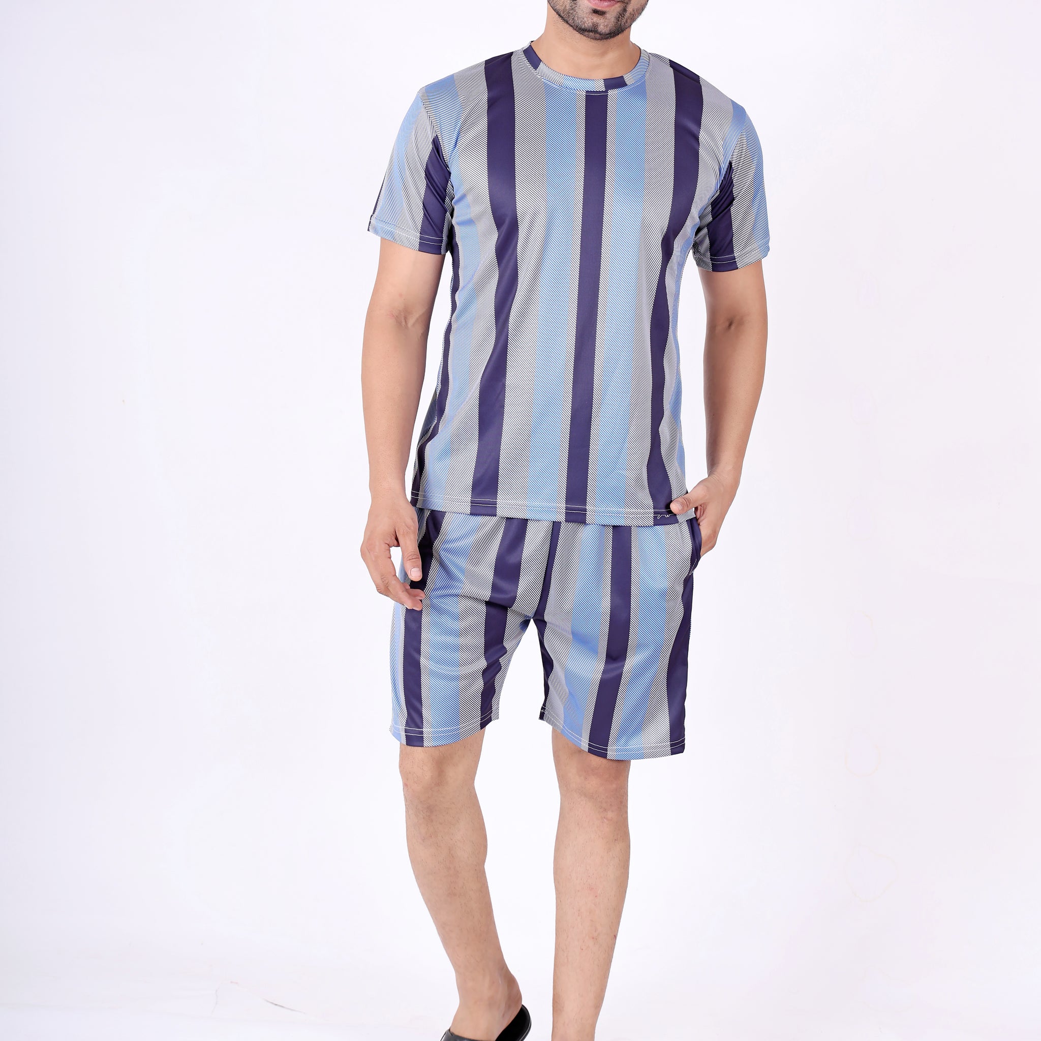 Comfort and Character Combined men's printed nightwear.ND-8006