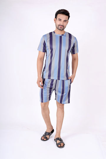 Comfort and Character Combined men's printed nightwear.ND-8006